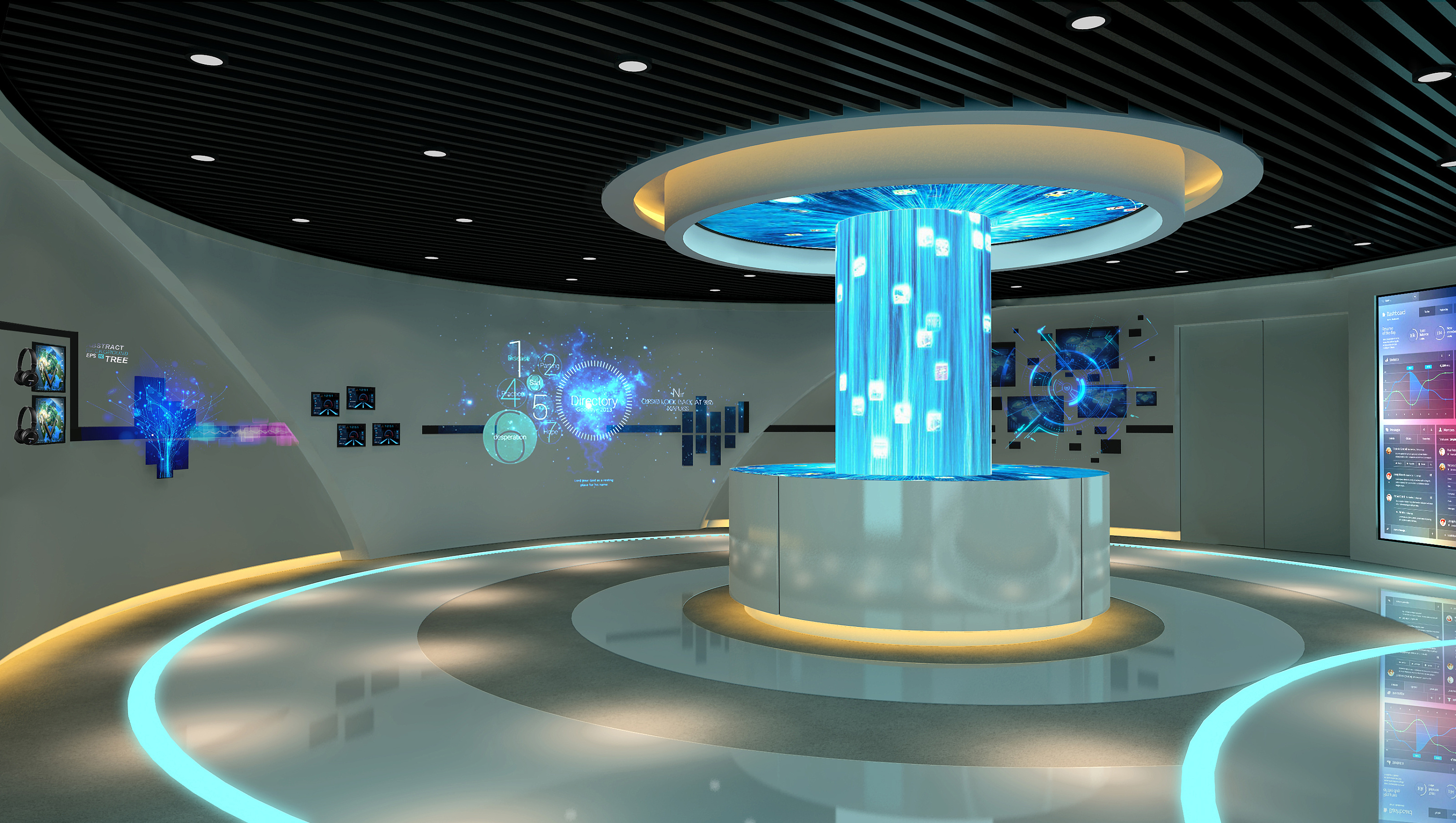 產(chǎn)業(yè)園孵化器數(shù)字展廳 數(shù)字技術服務的創(chuàng)新引擎